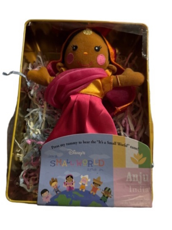 Disney Other - Disney Small World Anju India Plush Doll - Pink & Gold